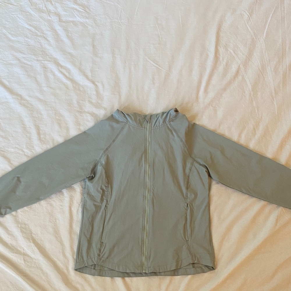 Eddie Bauer Gray Full-Zip Jacket